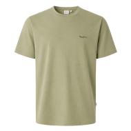 T-Shirt Vert Homme Pepe jeans Contrast Connor