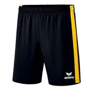 Short Noir/Jaune Homme Erima Retro Star pas cher
