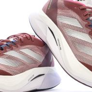 Chaussures de Running Bordeaux Femme Adidas Adizero Boston 12 vue 7
