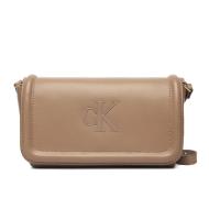 Sac à bandoulière Beige Femme Calvin Klein Jeans Bold pas cher