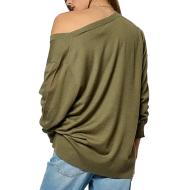 Pull Kaki Femme Kaporal Voyou vue 2