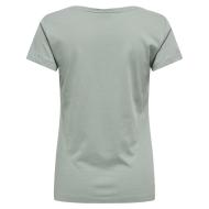 T-shirt Vert Femme JDY Smoke vue 2