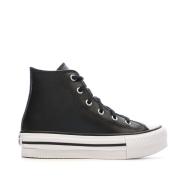 Baskets Noires Fille Converse All Star Eva vue 2