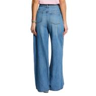 Jean Large Bleu Femme Morgan stone vue 2