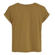T-Shirt Marron Femme Vila Luxi vue 2