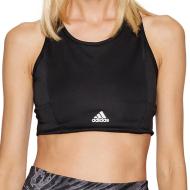 Brassière De Sport Noire Femme Adidas 3S BT pas cher