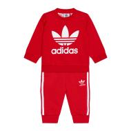 Survêtement Rouge Garçon Adidas Crew Set pas cher