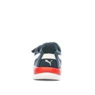 Baskets Blanches/Marines/Rouges Garçon Puma X-ray Speed Lite vue 3