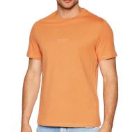 T-shirt Orange Homme Guess Aidy