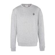 Sweat Gris Homme Schott Patch pas cher