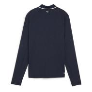 Polo Manches Longues Marine Femme Puma You vue 2