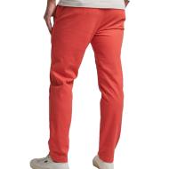 Pantalon Chino Rouge Homme Superdry Officers vue 2