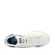 Baskets Blanches/Marine Femme Adidas Stan Smith vue 4