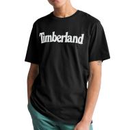 T-shirt Noir Homme Timberland Kennebec