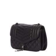 Sac bandoulière Noir Femme Manoukian Avalon vue 3