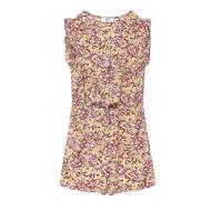 Combishort Jaune/Rose Fille Le Temps Des Cerises Fleur pas cher