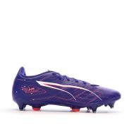Chaussures de Foot Violettes Homme Puma Ultra 5 Play MxSG vue 2