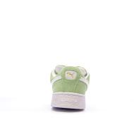 Baskets Vert/Blanc Femme Puma Suede XL vue 3