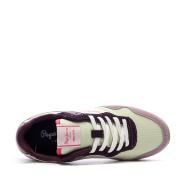 Baskets Violet Femme Pepe jeans London Band vue 4