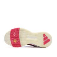 Chaussures de padel Blanc/Rose Femme Adidas Crazyquick Boost Padel vue 5