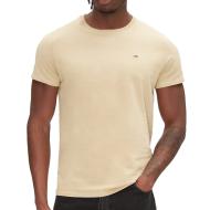 T-shirt Beige Homme Tommy Hilfiger Tjm Xslim