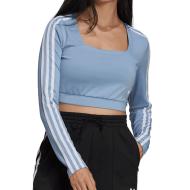 T-shirt manches longues Bleu Femme Adidas Sleeve