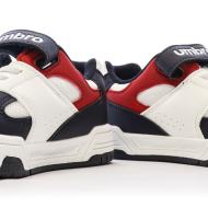 Baskets Blanches/Rouges/Marine Garçon Umbro Travys vue 7
