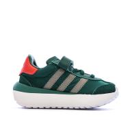 Baskets Vertes Garçon Adidas Country vue 2