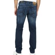 Jean Droit Bleu Foncé Homme Diesel Safado vue 2