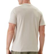 Camiseta Hombre Beige Calvin Klein Jeans Badge L4G ver 2