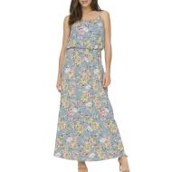 Robe Bleu/Rose Femme Only Winner pas cher