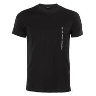T-shirt Noir Homme Diesel T-Rubin pas cher