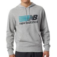 Sweat à Capuche Gris Homme New Balance Classic pas cher