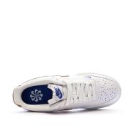 Baskets Blanche/Camel Femme Nike W Court Vision vue 4
