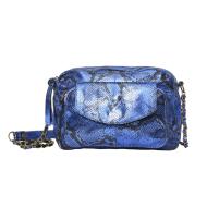 Sac à Bandoulière Bleu Femme Pieces Naina