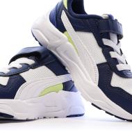 Baskets Marine/Blanche Garçon Puma Trinity 2 Lt vue 7