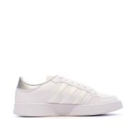 Baskets Blanches Homme Adidas Breaknet vue 2