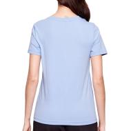 T-Shirt Bleu Femme Calvin Klein Jeans Archive LV047B205G vue 2