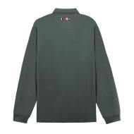 Polo Manches Longues Vert Foncé Homme TBS Sapin vue 2