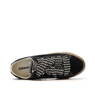 Baskets Noires Femme Converse All Star Lift Platform Suede vue 4