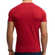 Camiseta roja brillante para hombre de Superdry Essentials ver 2