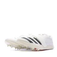 Chaussures d'athlétisme Blanches Homme Adidas Adizero TJ/PV vue 6