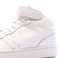 Baskets Blanche Enfant Nike Court Borough Mid 2 vue 7