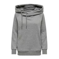 Sweat capuche Gris Femme Only Lamille