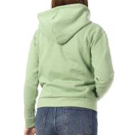 Sweat à capuche Vert Femme Lee Cooper Octavia547 vue 2