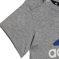 Ensemble Bleu/Gris Garçon Adidas HR5887 vue 2