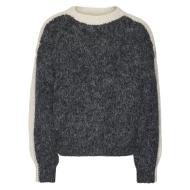 Pull Gris Fille Vero Moda Cordelia pas cher