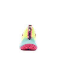 Baskets de Basketball Jaune Fluo Mixte Adidas Harden Stepback 3 vue 3