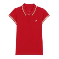 Polo Rouge Fille Kaporal Fanye