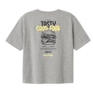 T-shirt Gris/Jaune Garçon Name it Mtibilbo vue 2